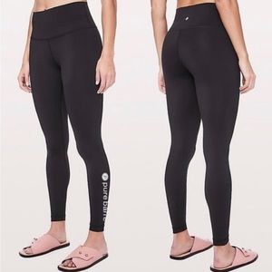 Lululemon Wunder Under Pure Barre HR 25” Sz 14